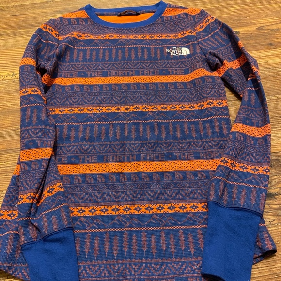 North Face Winter Running Waffle Shirt - Picture 1 of 4